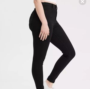 NWT Black Jeans - AE Curvy High Waisted Jeggings